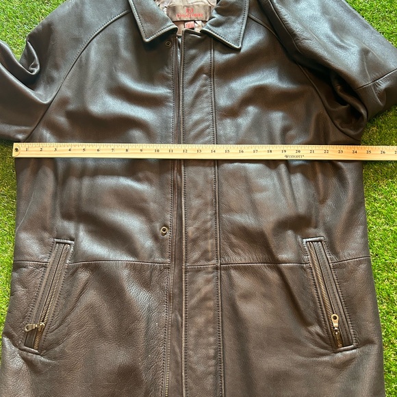 Men’s Danier Leather jacket (Brown) Size Large - Picture 7 of 9